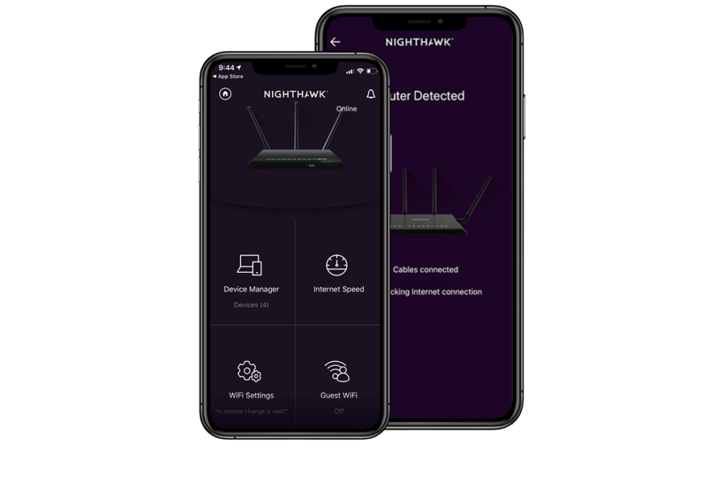 Setup a Netgear router using the Nighthawk app